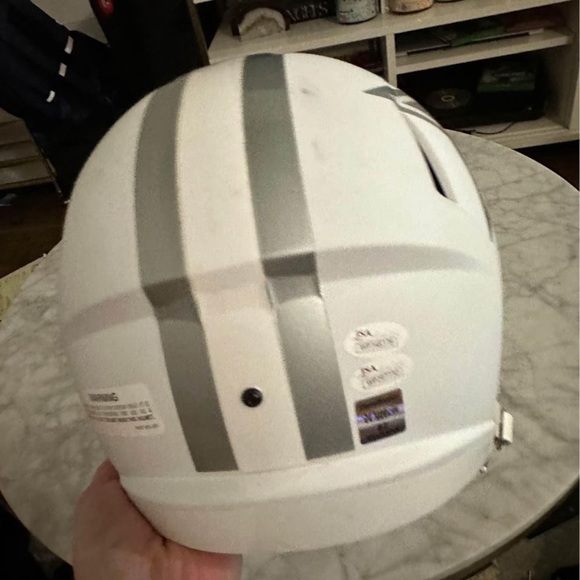 Dallas Cowboys Dak Prescott #4 & Jason Witten #82 Signed Full Size Helmet w COA - Picture 2 of 10